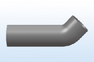 W型45度加長(zhǎng)彎頭